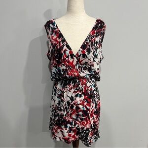 Parker Multicolor V-Neck Women's Jumper Medium‎